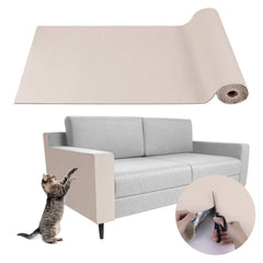 LSGCQ climbing cat scratcher mat front view highlights durable felt with three-dimensional grooves for cat comfort