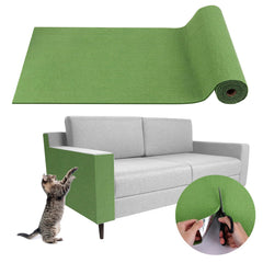 LSGCQ climbing cat scratcher mat full view shows spacious surface for scratching.
