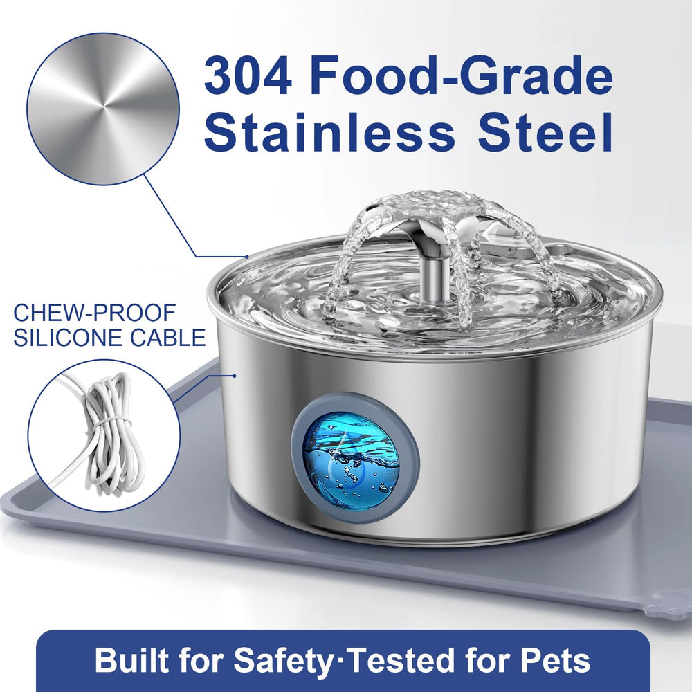 LucidShine visible water level window offers at-a-glance refills.
