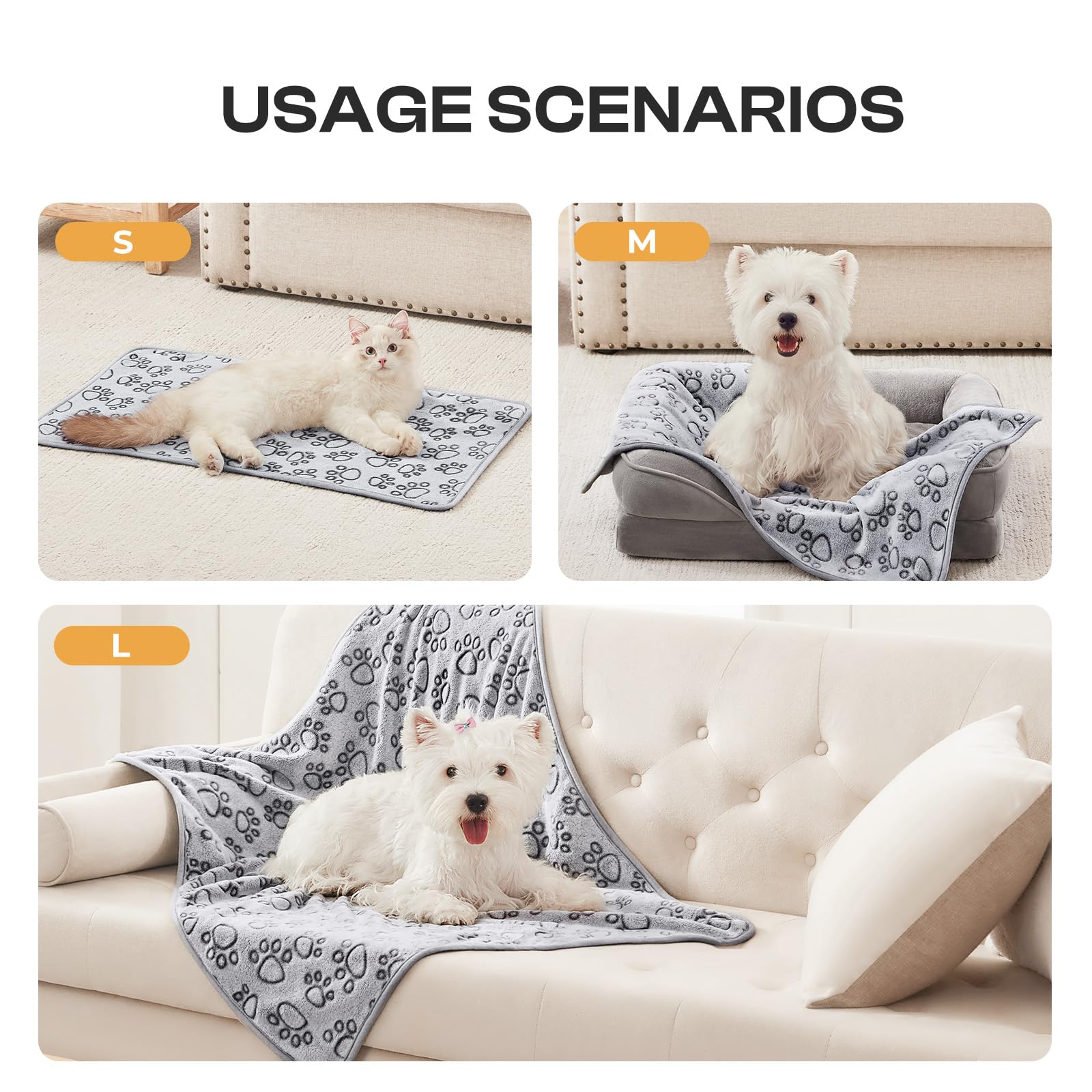 Luciphia 1 Pack 3 Blankets fluffy coral velvet texture for soft snuggling.