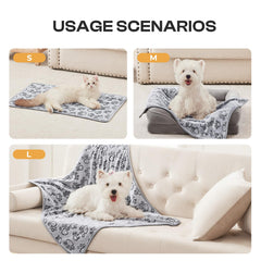 Luciphia 1 Pack 3 Blankets fluffy coral velvet texture for soft snuggling.