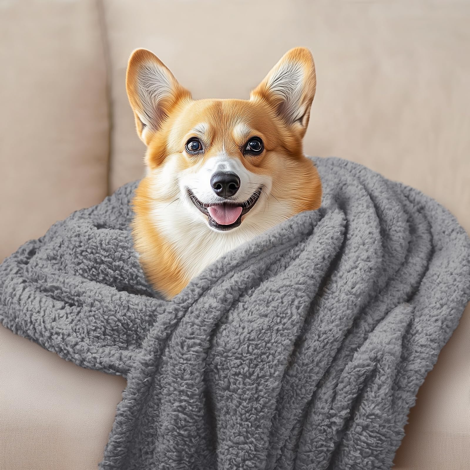 Luciphia blanket lightweight and portable for travel and outdoor use.