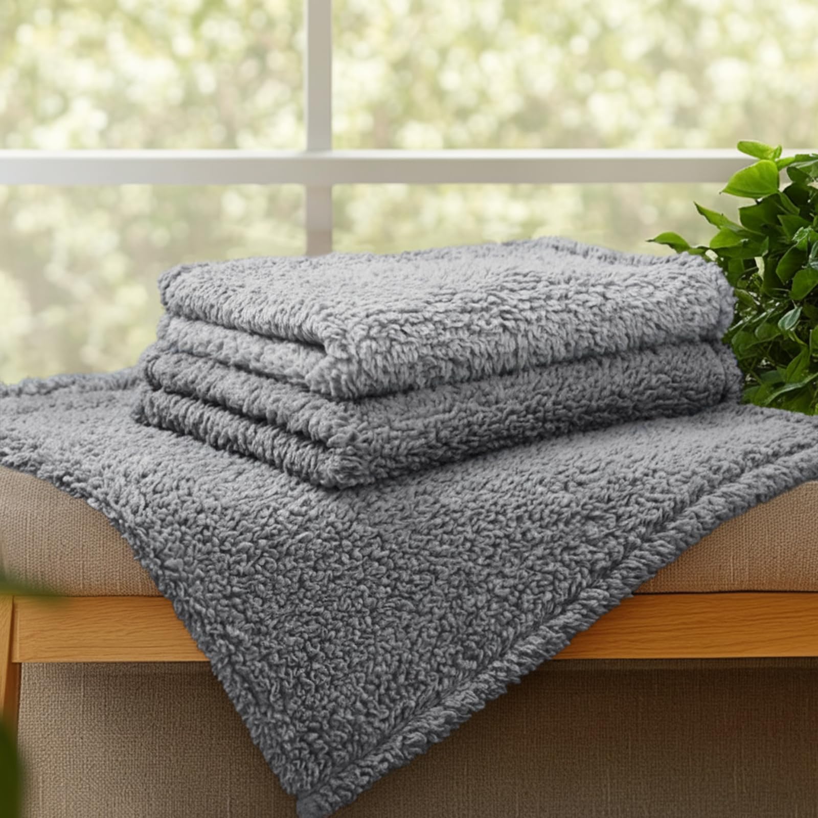 Luciphia calming blankets suitable for dogs and cats for lounging.