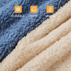 Luciphia fleece blanket close-up highlights ultra-soft comfort for pets