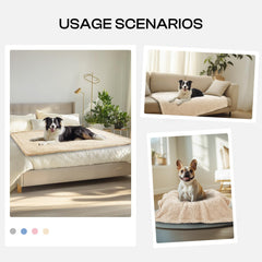Luciphia Premium Fleece Pet Blanket small-dog-setup offers a cozy resting spot.