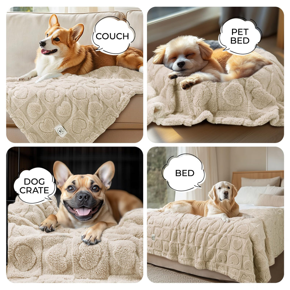 Luciphia double-sided-coral-velvet-blanket protects furniture from spills and fur.