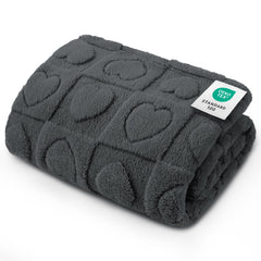 Luciphia small-dog-blanket close-up shows ultra-soft fleece for cozy naps.