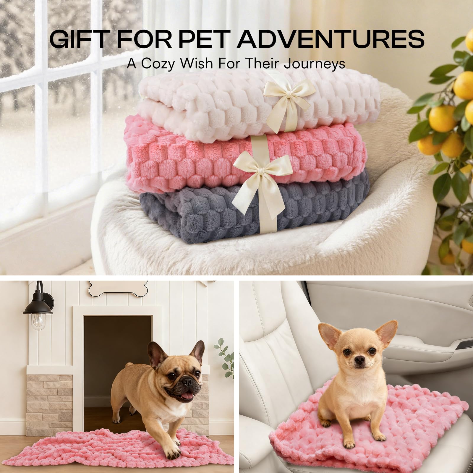 Luciphia stitching detail demonstrating durable edges for pets