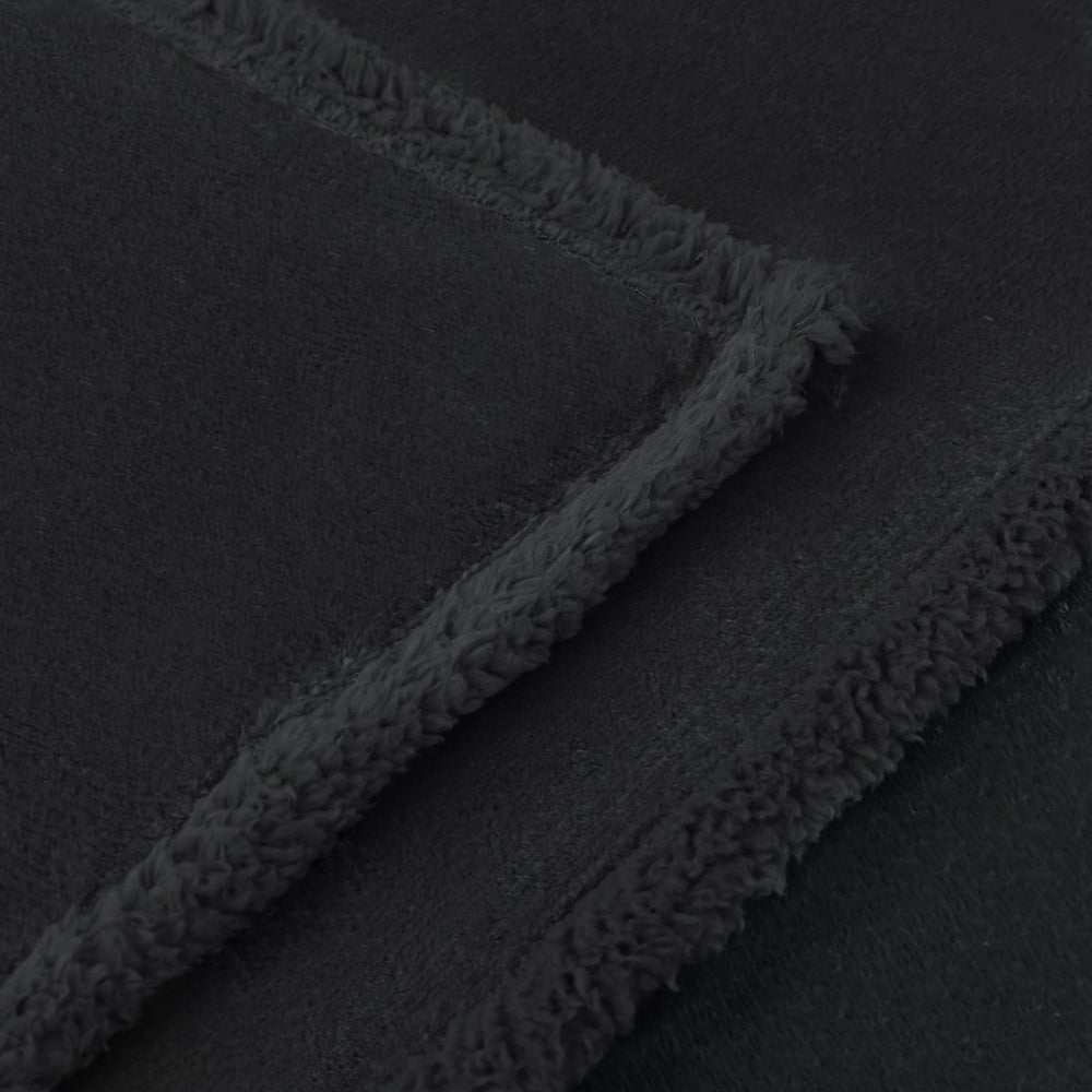 Luciphia waterproof bed blanket size range graphic shows four convenient options.