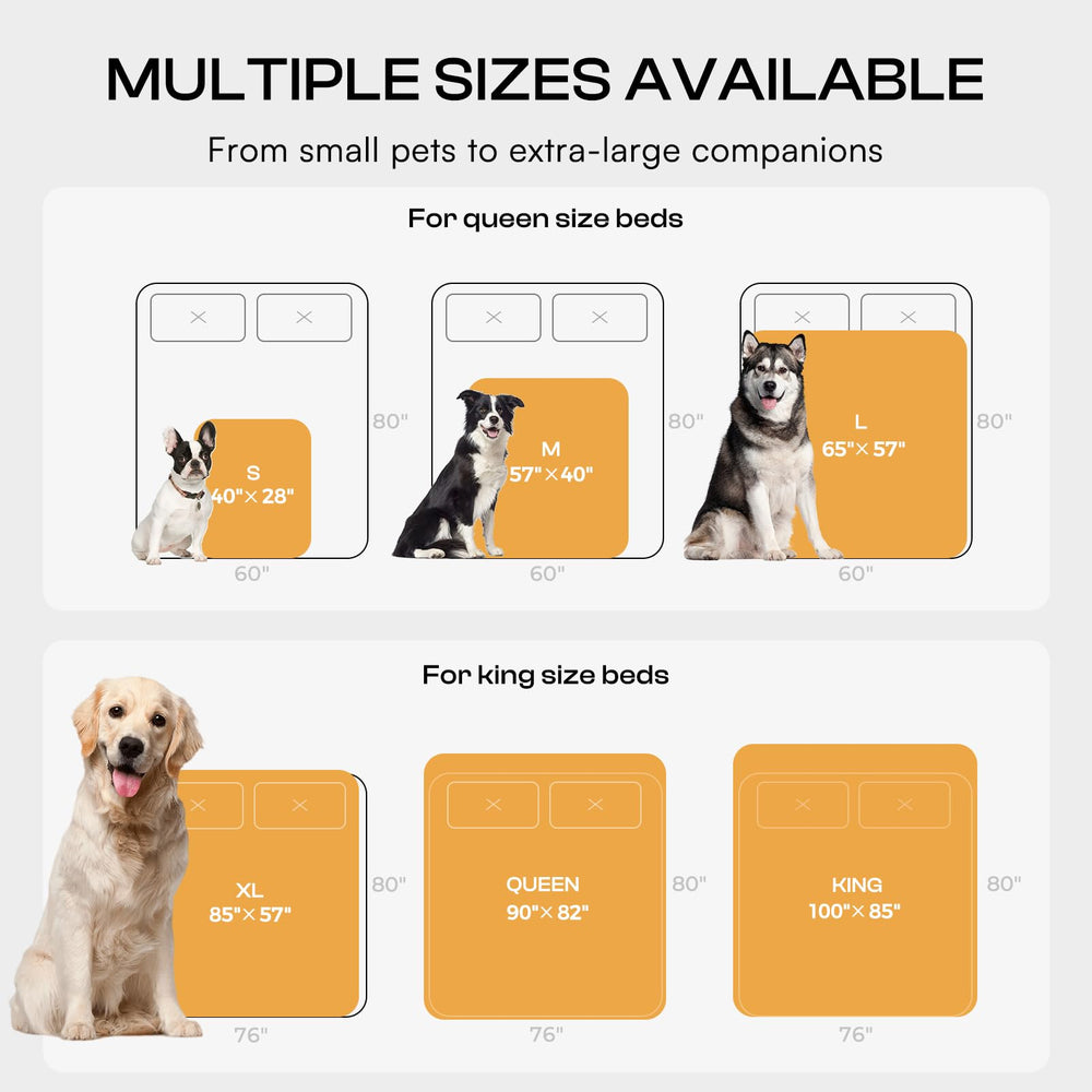 Luciphia Waterproof Pet Blanket on dog bed, versatile usage across spaces