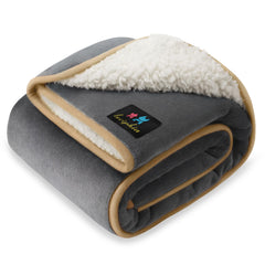 Luciphia waterproof pet blanket sofa-scene shows protection for couches against spills.
