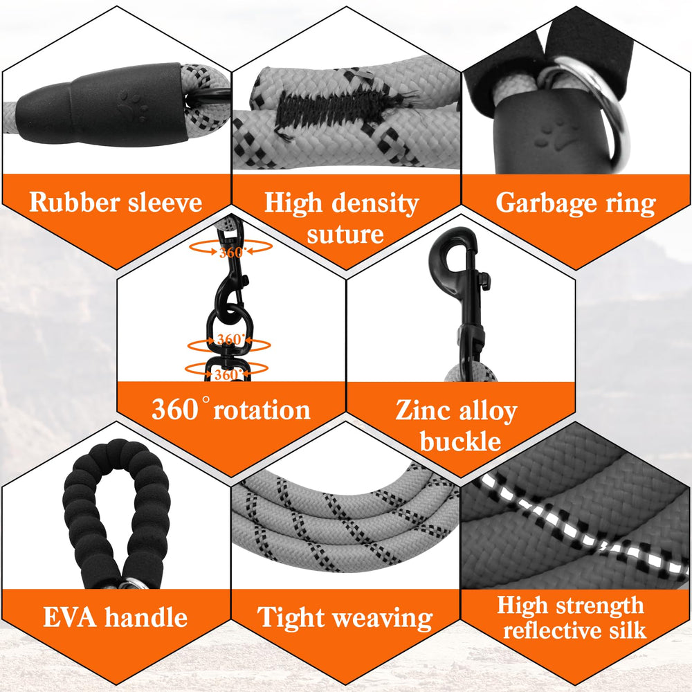 Luck Dawn reflective-threads-walk increases visibility for safer evening strolls