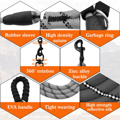 Luck Dawn reflective-threads-walk increases visibility for safer evening strolls