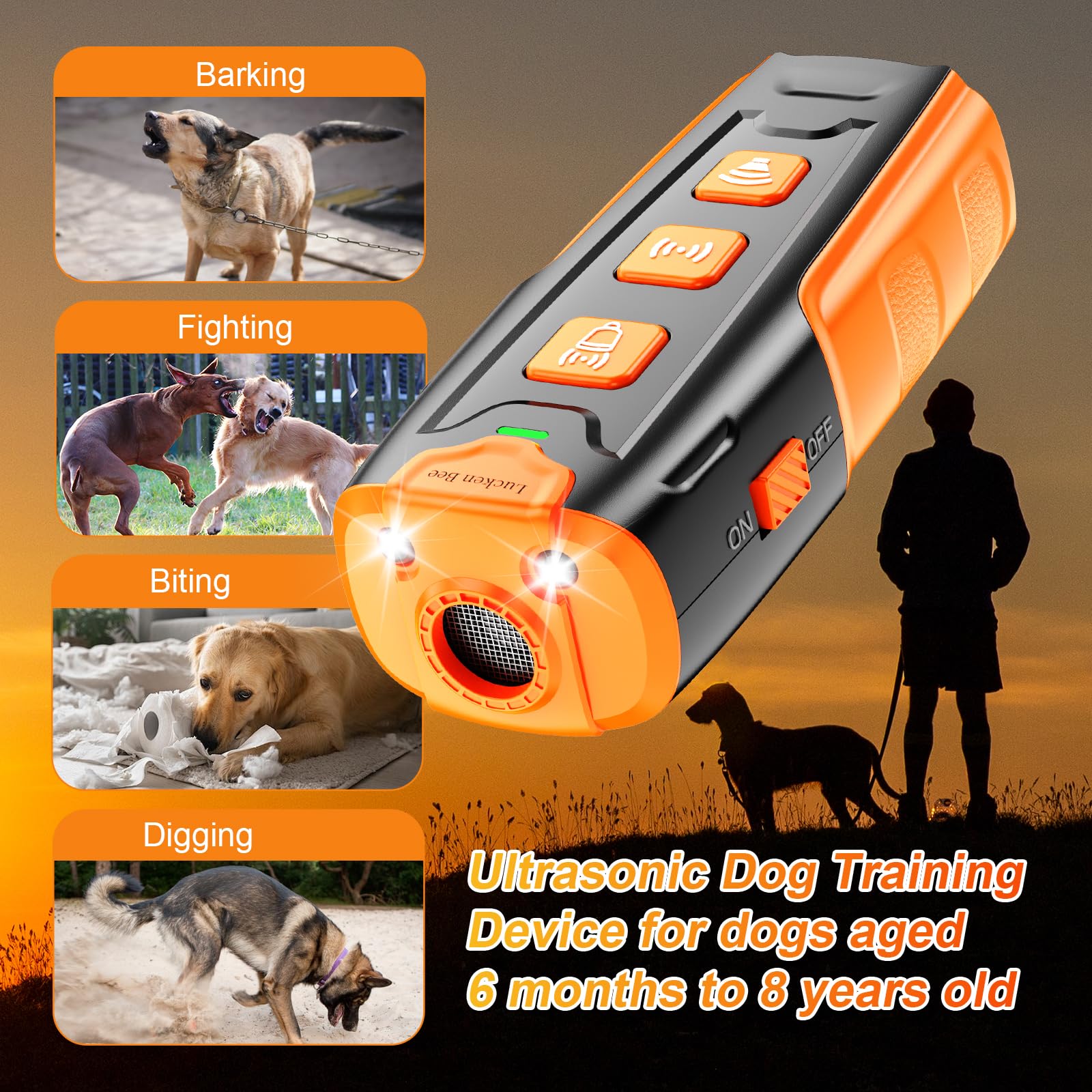 Lucken Bee battery powered device enabling remote corrections away from home.