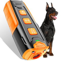 Lucken Bee dog bark deterrent with remote control for humane training at home.
