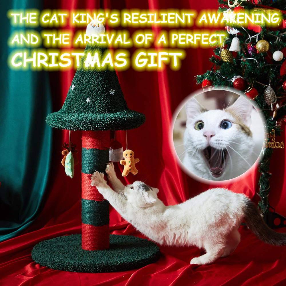 LUCKITTY Christmas-tree-alternative design fits festive living rooms.