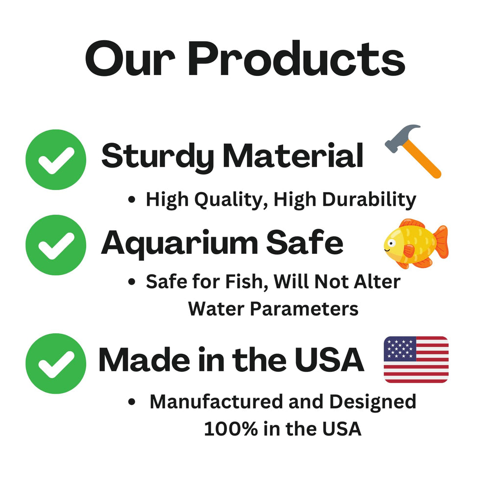 Lucky Critter easy-install-cave simplifies substrate-move placement for a tidy tank.
