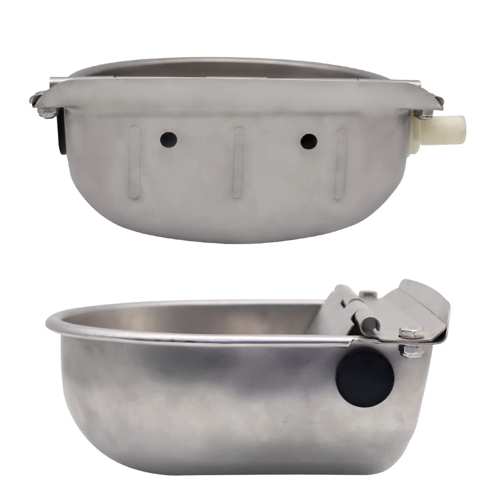 Lucky Farm trough-style-waterer suits dogs, horses, cattle, goats, and sheep.