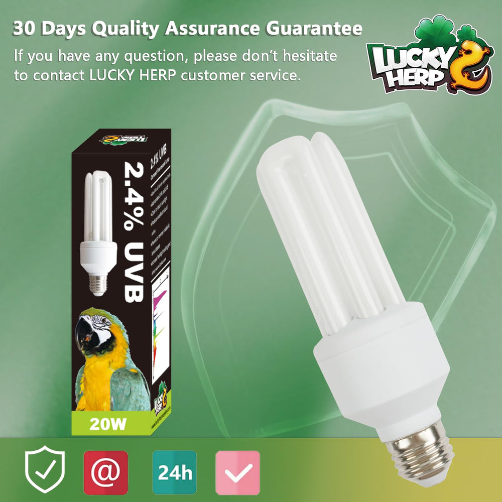 Lucky Herp 20W US-socket bulb ready for standard fixtures
