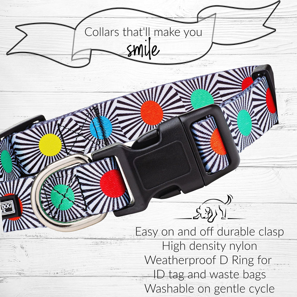 Lucky Love Dog easy-click buckle closeup aids quick on/off during busy mornings.