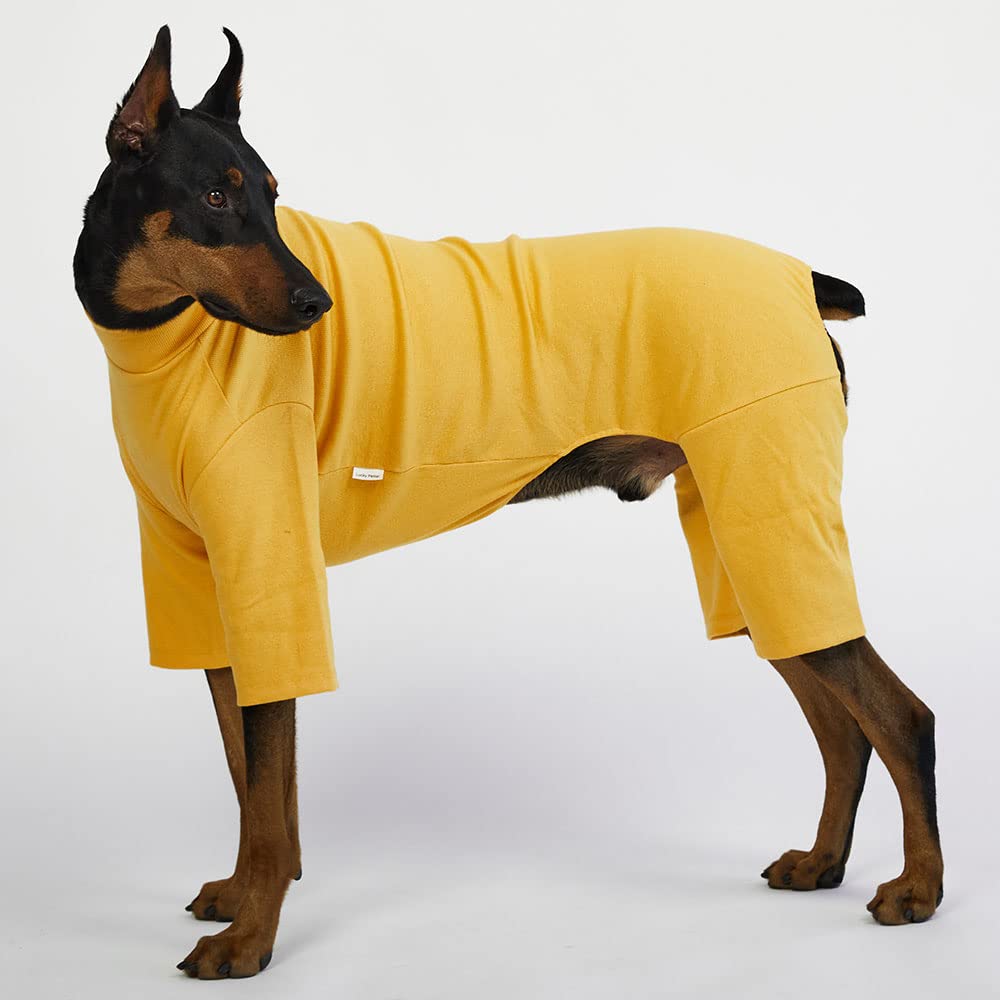 Lucky Petter pajamas durable stitching detail for long-lasting wear during fetch sessions