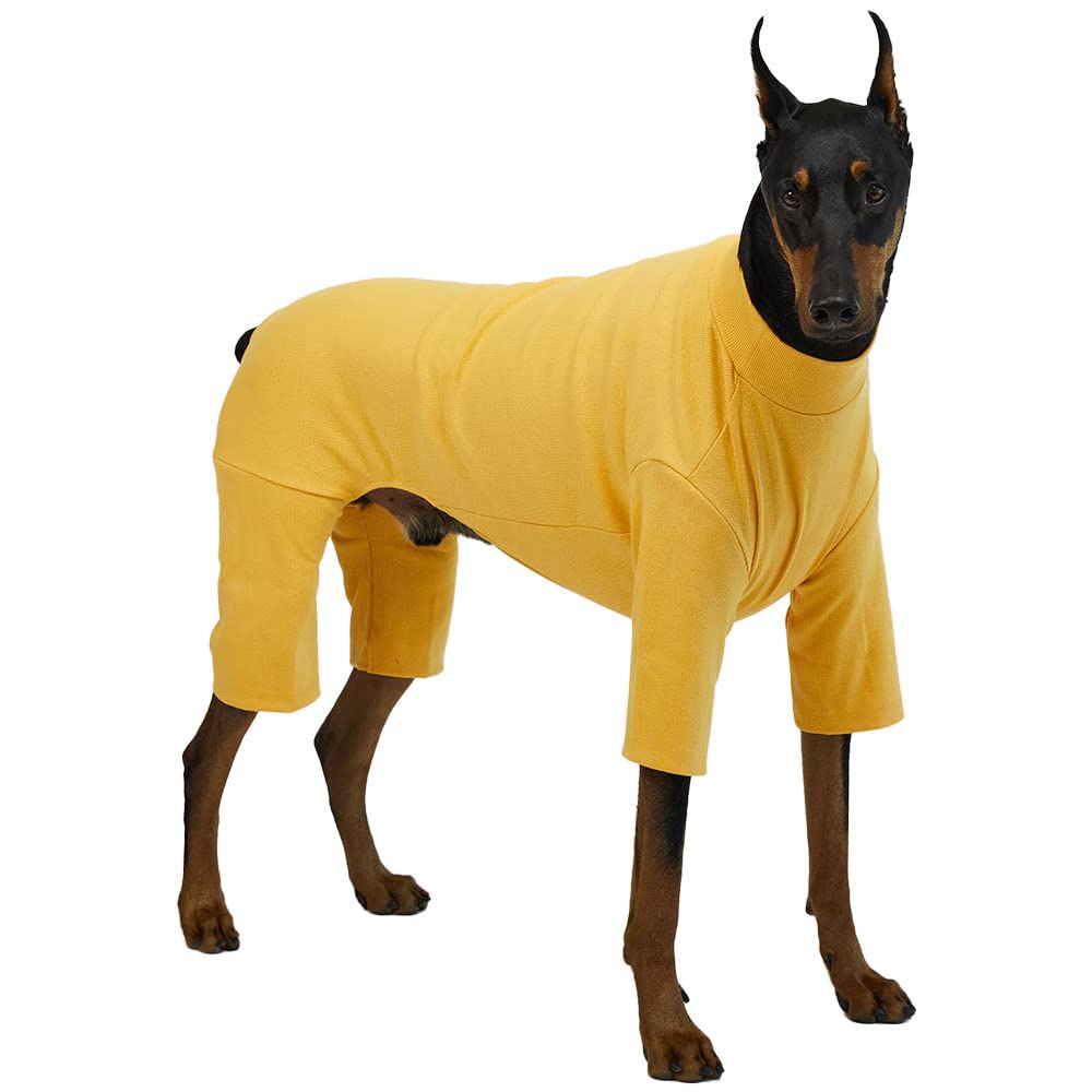 Lucky Petter small dog pajamas basic-onesie on soft cotton blend for all-season comfort