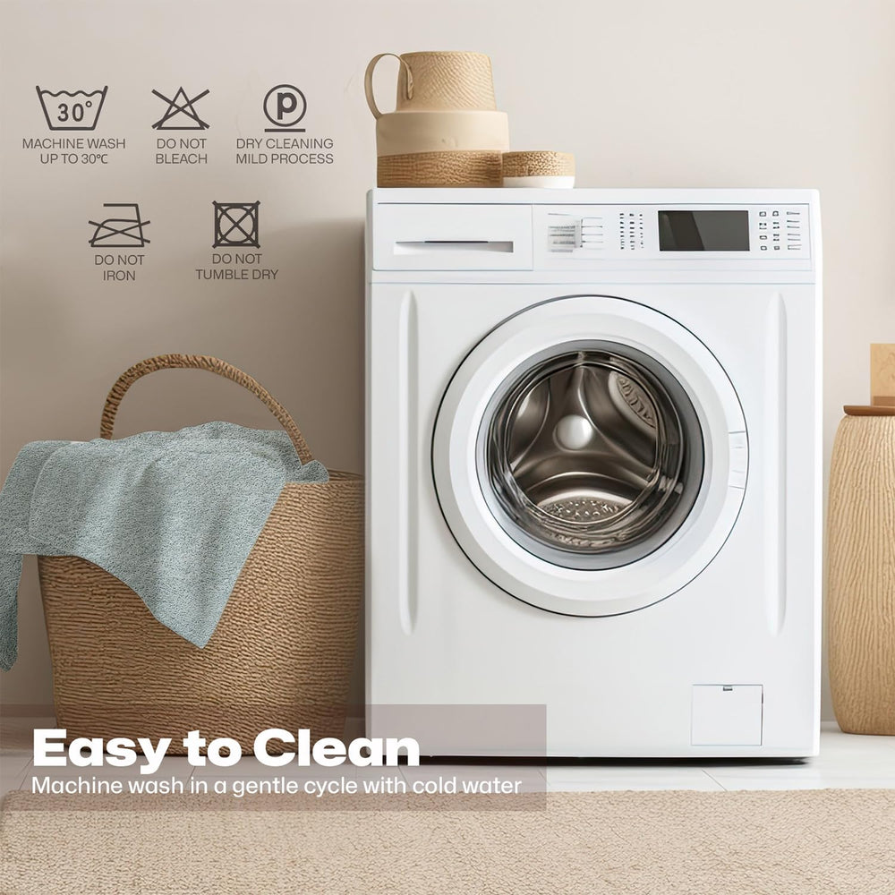Lucky Tom machine-wash image highlights easy cleaning after playful adventures