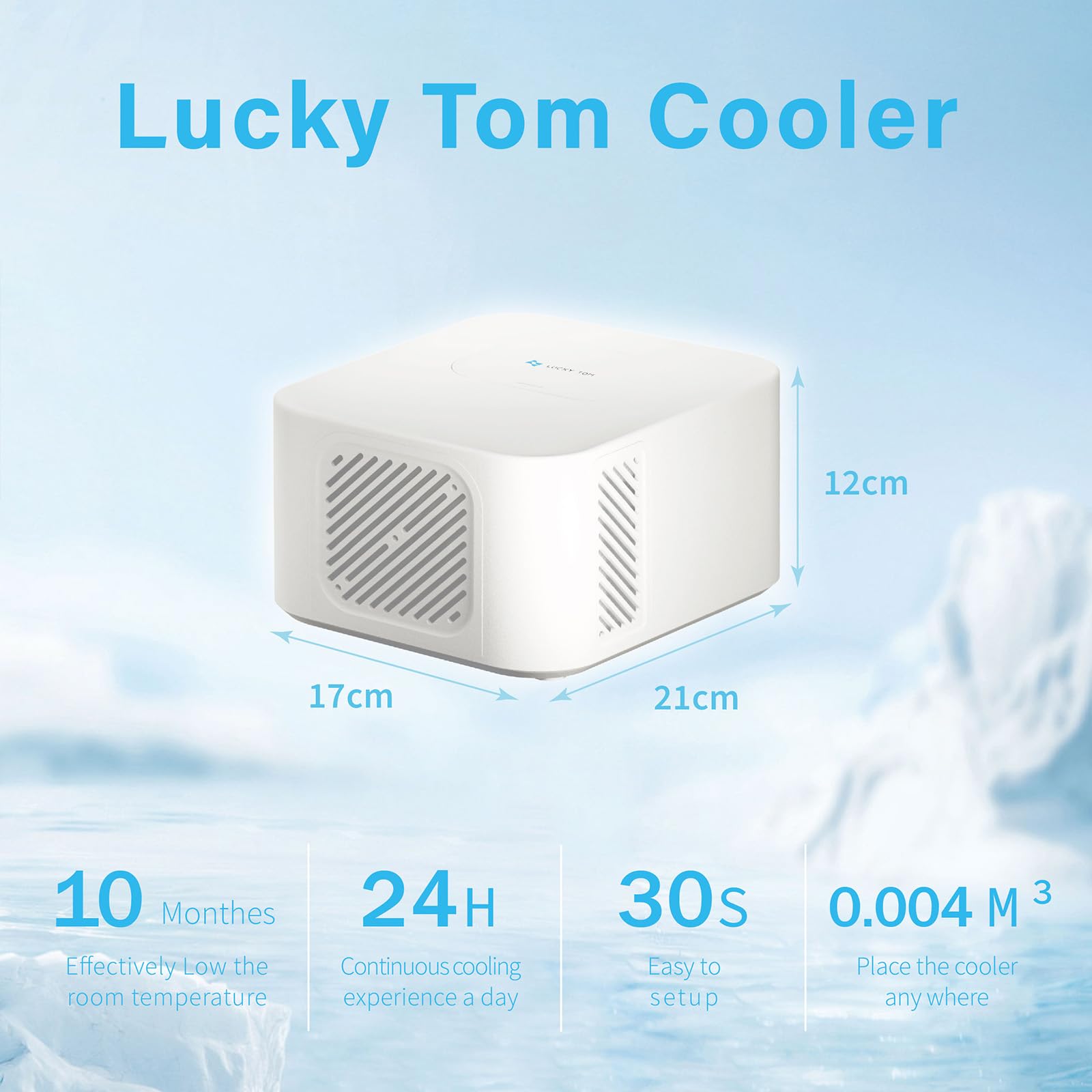 Lucky Tom soft fabric top image conveys breathable surface and cozy resting place.