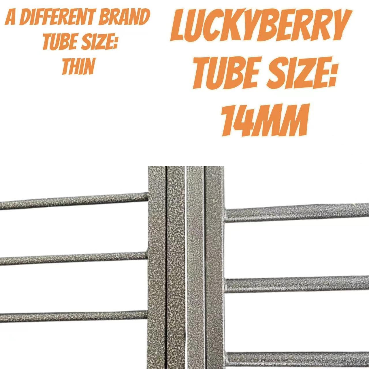 Luckyberry electrophoretic coating close-up highlights hardness and corrosion resistance.