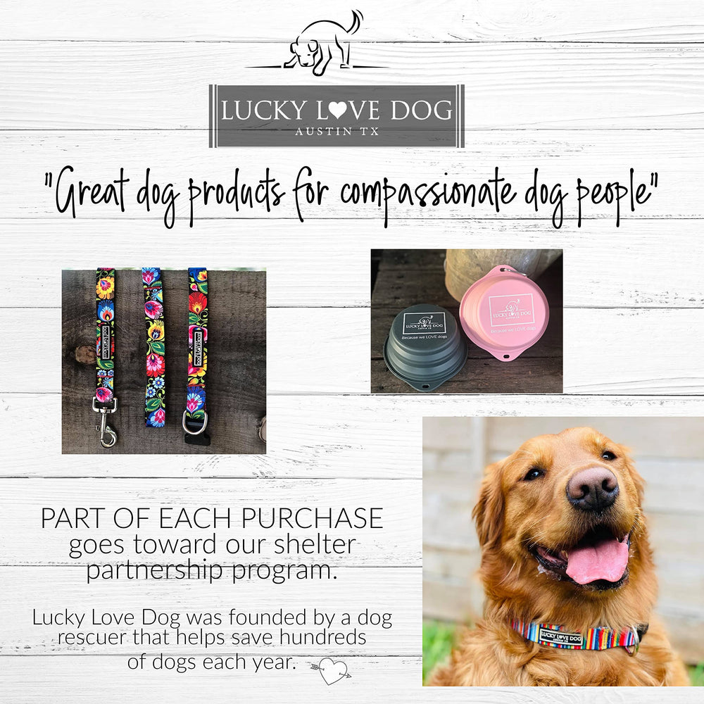 Lucky Love Dog durable construction with reinforced stitching for everyday wear