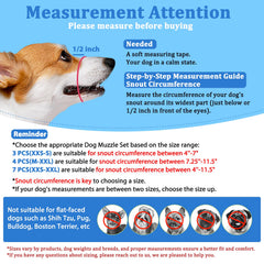 LUCKYPAW Muzzle Set Quick Buckle enables fast, secure fitting during busy grooming days