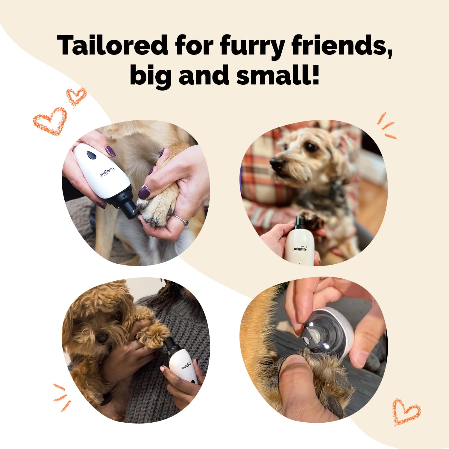 Lucky Tail two-speeds offer gentler or more efficient trims