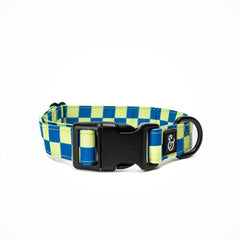 Lucy & Co Have a Nice Day dog collar with a durable metal buckle for daily durability.