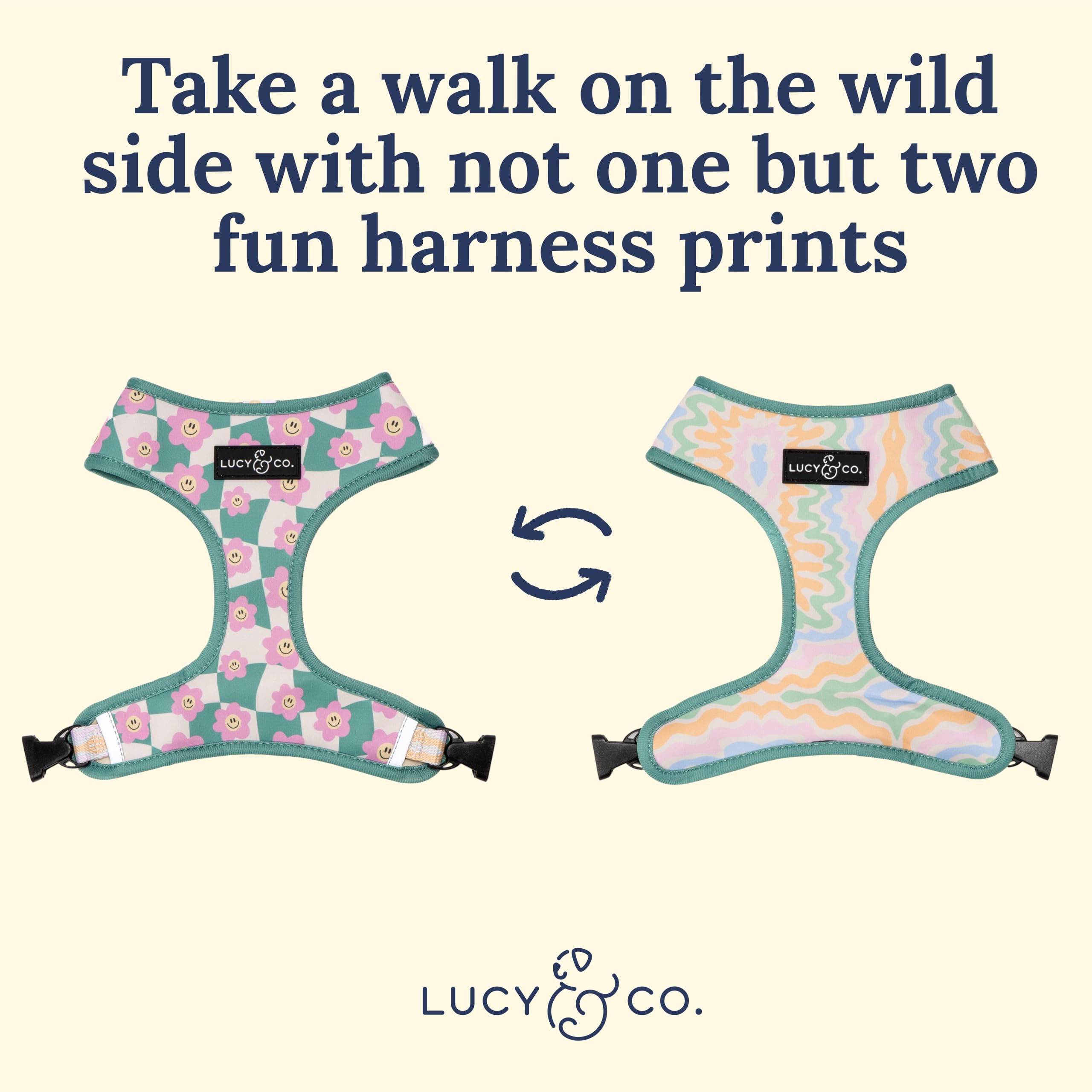 Lucy & Co Just Chill reversible design offers easy color options.