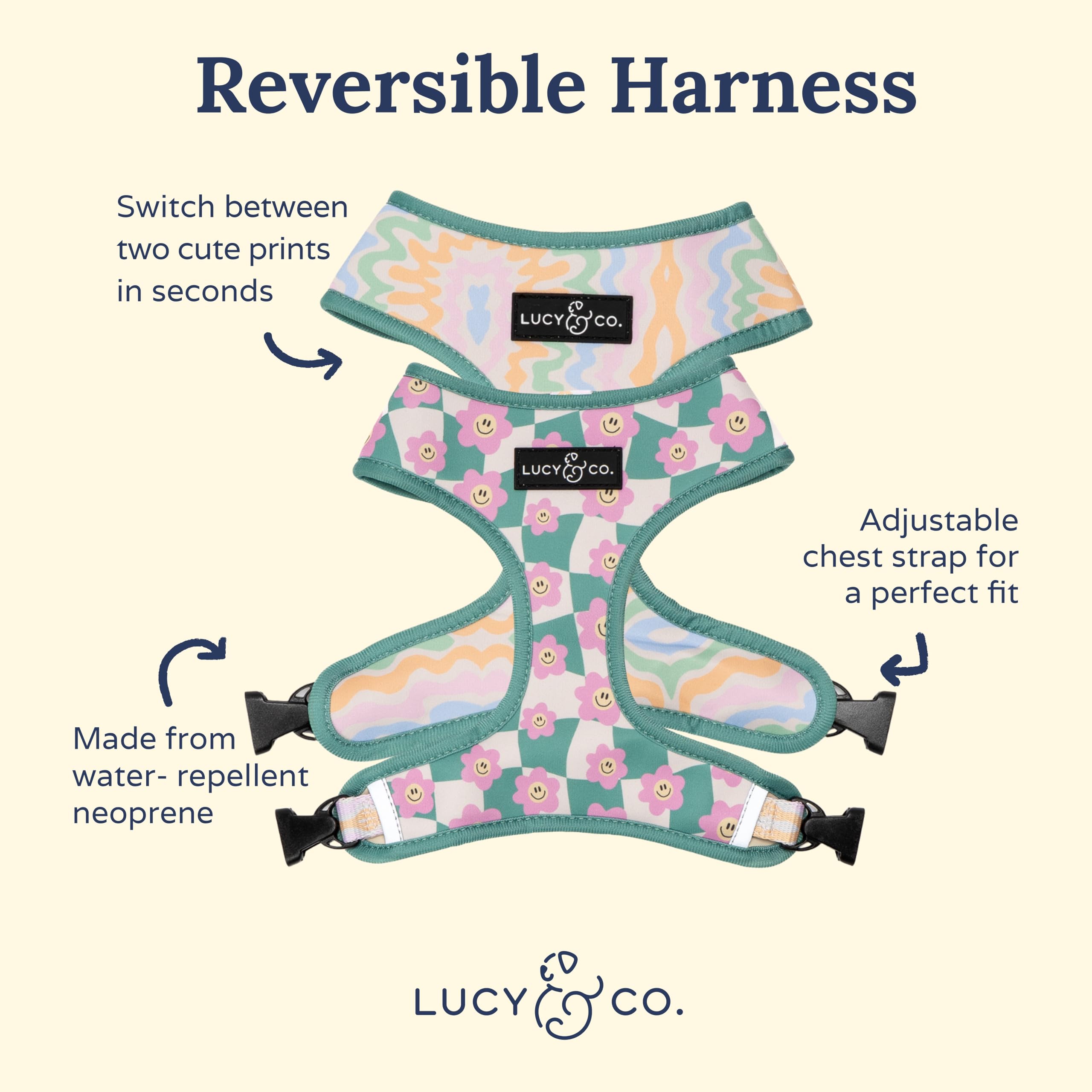 Lucy & Co Just Chill durable materials highlight breathable, lightweight design.