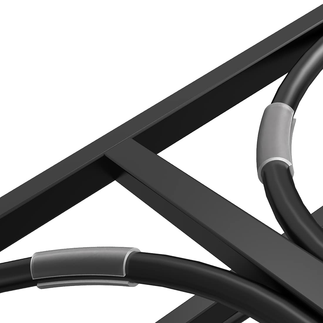 LUEXBOX elevated dog bowls stand bowls close-up shows durable stainless steel bowls.