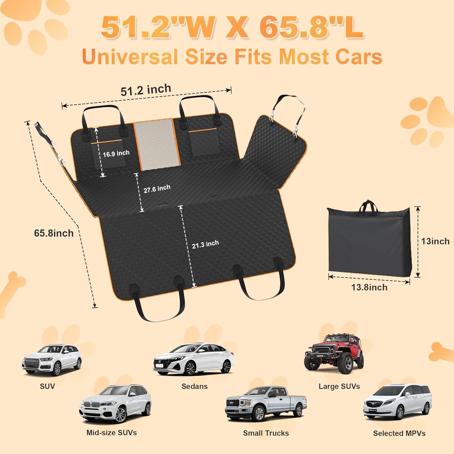 Lufebut load-bearing plates support up to 420lbs, enabling safe travels for active dogs.