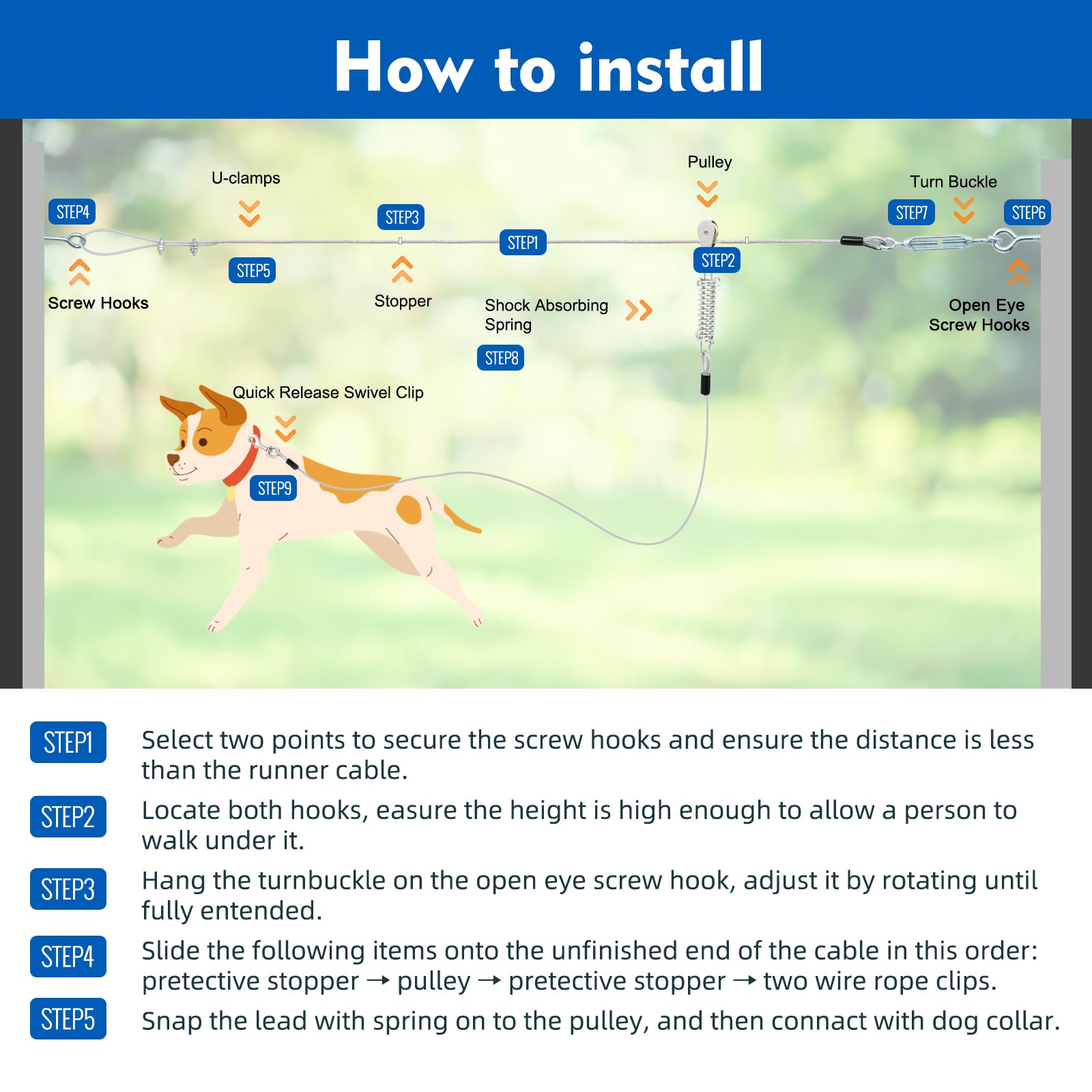 LUFFWELL easy setup instructions get you ready in minutes