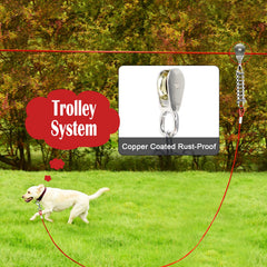 LUFFWELL 360° swivel clip prevents tangles during quick turns