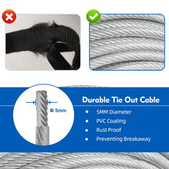 LUFFWELL swivel clip maintains smooth, tangle-free movement during runs