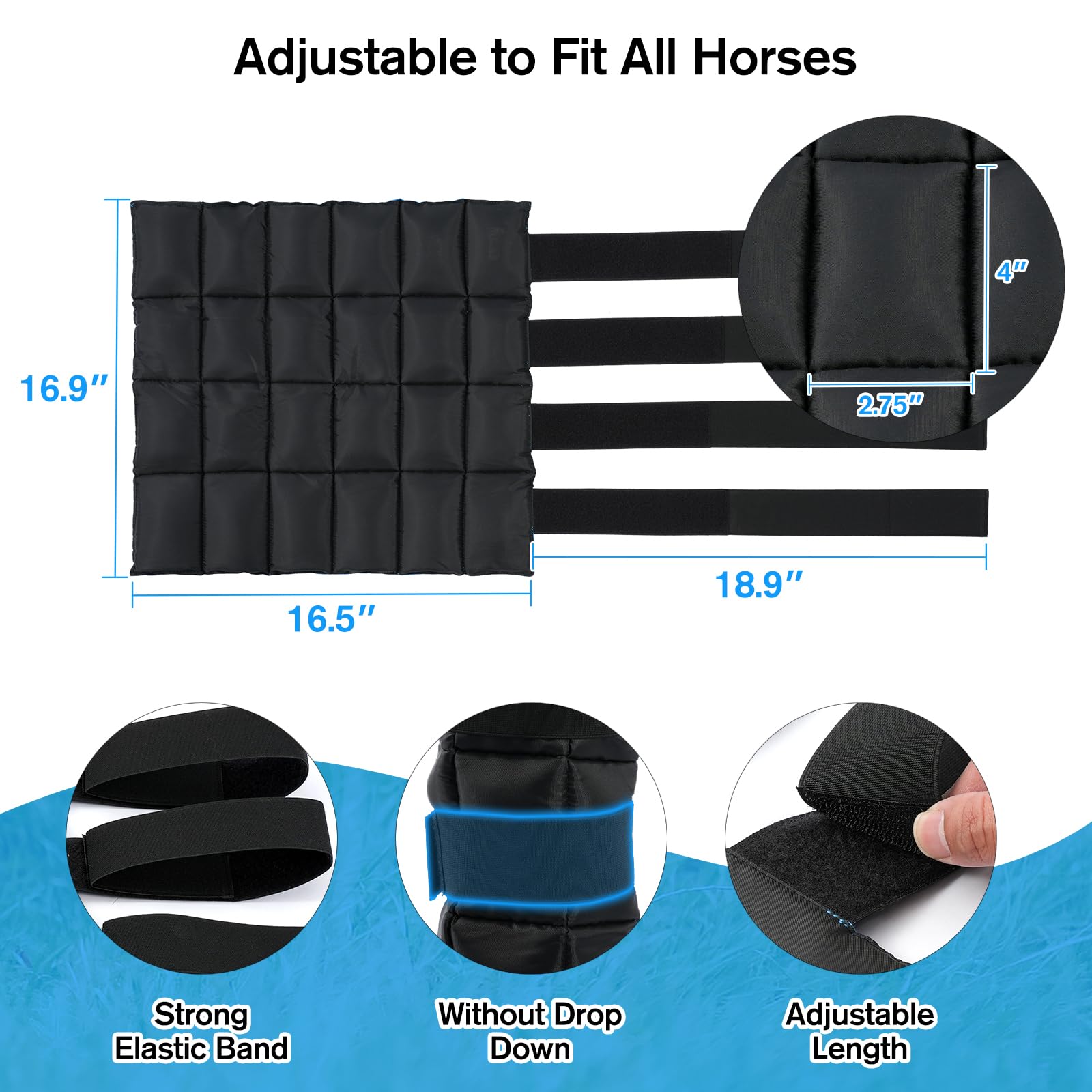LUFFWELL interior padding and sponge for skin protection