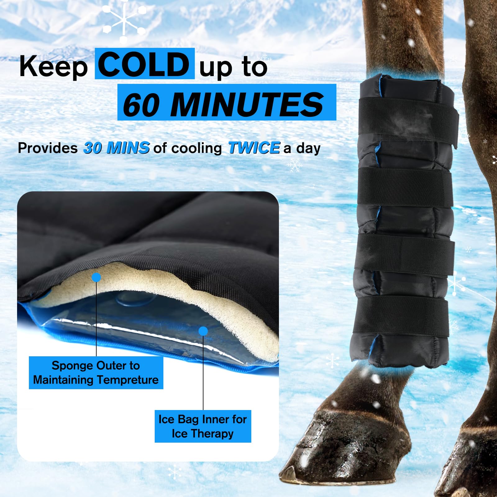 LUFFWELL hook-and-loop straps provide easy adjustable fit