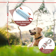 LUFFWELL shock-absorb spring reduces neck strain during sprints