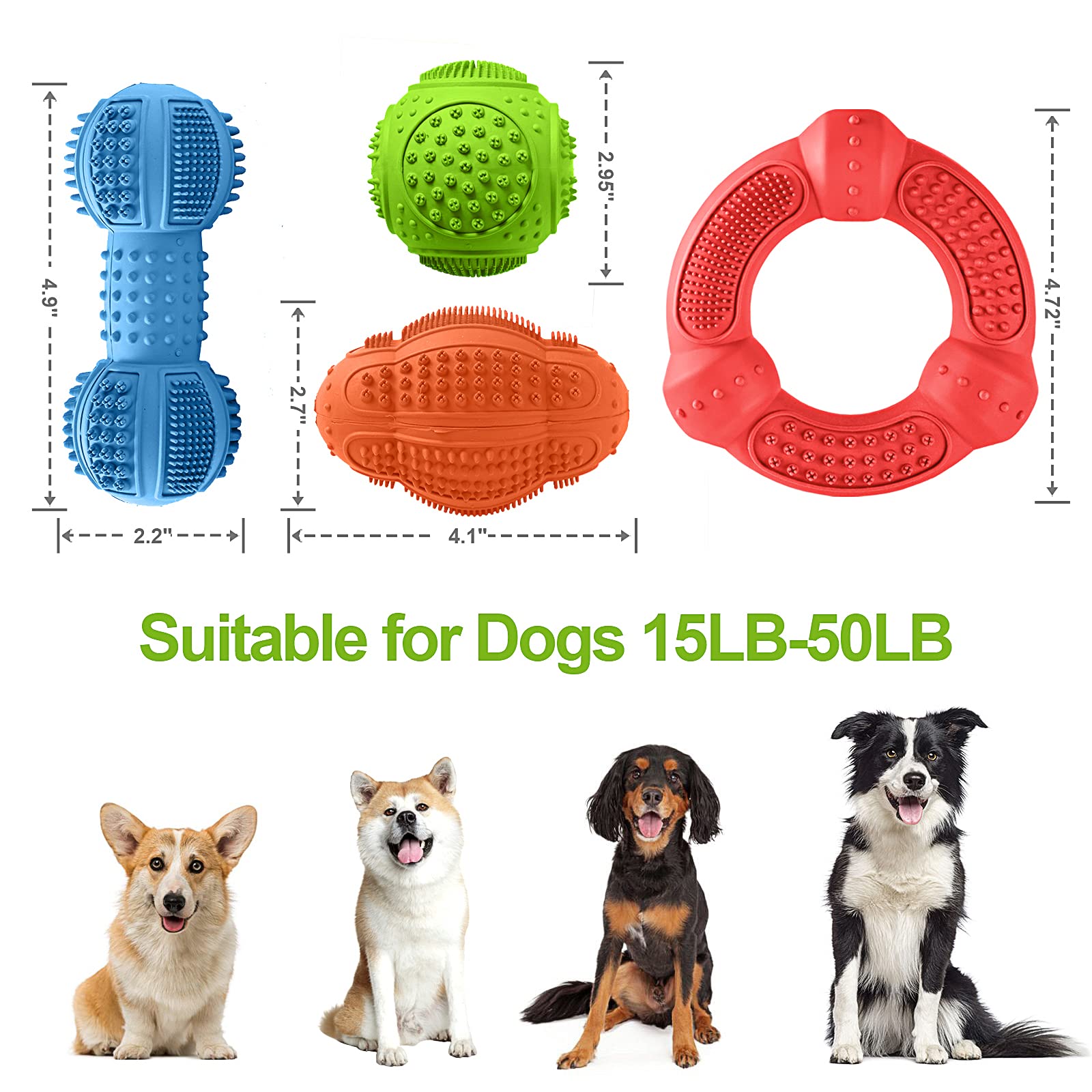 LUKITO 4-pack makes a great gift for dogs and their owners