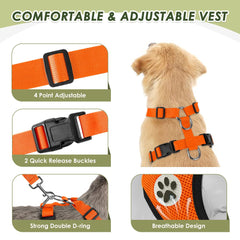 Lukovee adjustable chest straps demonstrating customizable fit for dogs