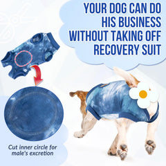 Lukovee Recovery Suit uses breathable fabric to keep dogs relaxed.