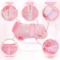 Lukovee Recovery Suit for Dogs offers toilet-friendly design for easy potty breaks