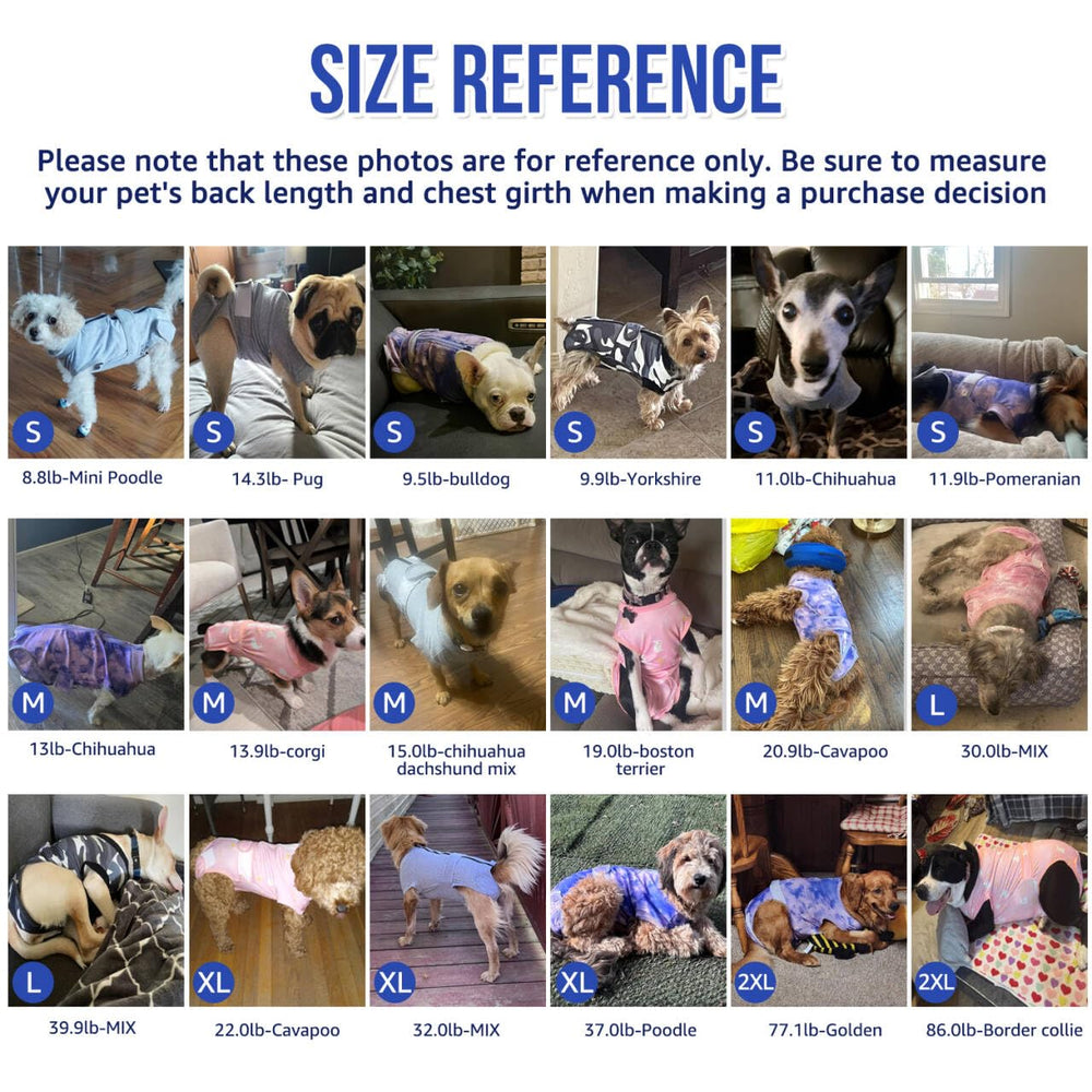 Lukovee Recovery Suit E-collar alternative helps deter licking without restricting movement.