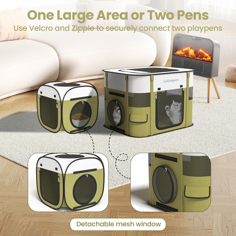 Lullmipom foldable compact storage shows easy packing for travel