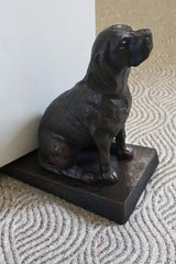 Lulu Decor heavy-duty dog door stopper full-size view demonstrates sturdy base.